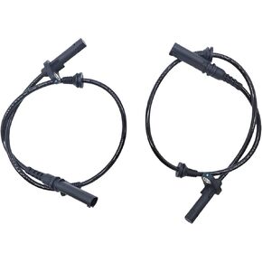 مستشعر سرعة العجلة ABS متوافق مع 07-18 x5 08-19 X6 34526771776 Front 2007 2008 2008 2008 2010 2012 2014 2015 2015 2017 2018 2019 5S10569 2ABS0641 ALS1832 AB01511
