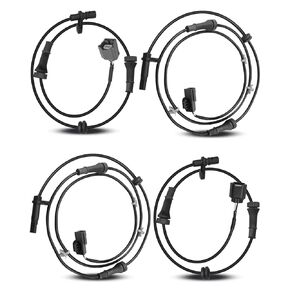 4pcs ABS Wheel Speed ​​Sensor ملاءمة لنيسان Sentra 2013 2014 2015 2015 2017 2018 2018 ، استبدل ALS2551 47910-3DA0A ALS2405 47901-3DA0A ALS2552 ، جانب السائق الخلفي الأيسر الأيسر الأيسر.