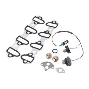 2pcs استشعار Knock مع حشية الأسلاك Harness Fit for Silverado 1500 2500HD Tahoe Sierra 1500 1999 2000 2001 2002 2003 2005 2005