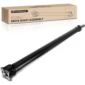 A-Premium Rear Complete Drive Shaft Prop Shaft Driveshaft Assembly Compatible with Ram 2500 2014 2015 2016 2017 2018 6.7L, Manual Transmission, Crew Cab Pickup, Replace# 68233619AB, 68233619AC