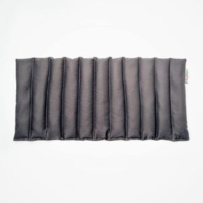 Wrap Microwave Neck and Shoulders Pad | Filled with Real Lava Sand | for Neck, Shoulder, Cramps, Cordless Warm Compress Weighted Heat Pack for Aches, Unscented | Made by Lavayoo (Black) in Saudi Arabia