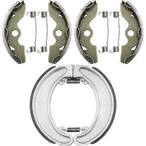 ZICOO Front and Rear Brake Shoes for Honda TRX300 Fourtrax 300 2x4 1988-2000