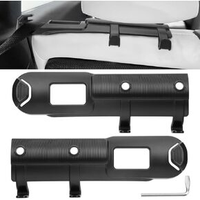 LinkStyle Backseat Guide Guide With Hook for Tesla Model Y 2024-2020 ، 2pcs for Tesla Seat Header Header Header Hooks