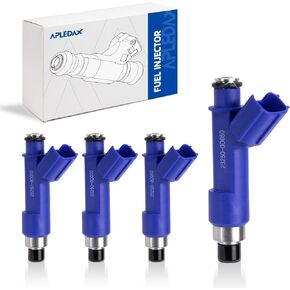 حقن الوقود 4pcs ، لـ/Toyota Corolla 1.8L 2005-2008 ، Matrix 2005-2008 ، لـ/Pontiac Vibe 1.8L 2005-2008 ، 23250-0d050 FJ847 23209-0D050 54212324
