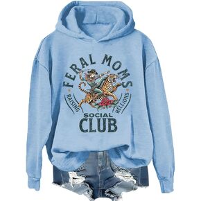 Feral Moms Social Club Sweatshirt & Shirt Somebody's Feral Wife Shirts Women Man