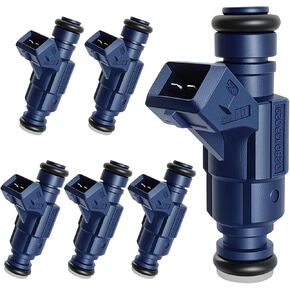 تمت ترقية 4 ثقوب حقن الوقود FITS For Ford: Ranger 2001-2003 / Explorer & (Sport Trac) 2002-2003 ، for Mazda B4000 2001-2003 ، for: Mercury Mountainment 2001-2003 ، V6 4.0L ، OEM # 0280156029 (6 pcs)