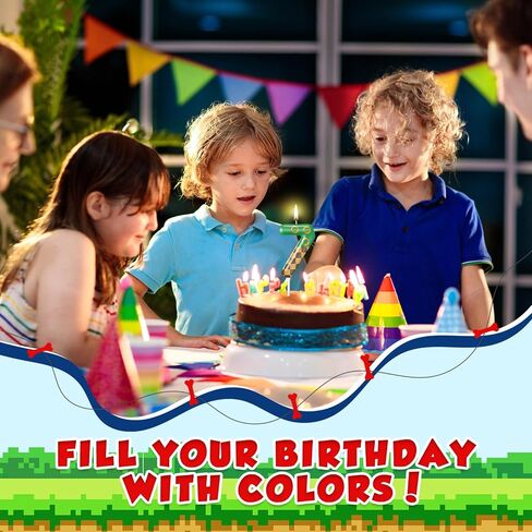 غرين هيل Zone و Golden Rings Birthday Candle Hedgehog كعكة عيد ميلاد Topper لتوصيلات ديكور مواضيع الرسوم المتحركة (6) in Kuwait