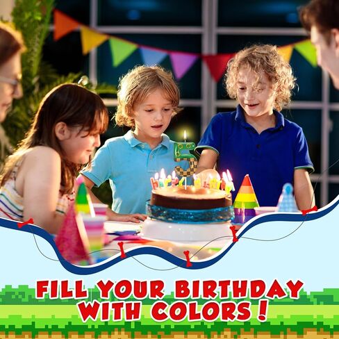 غرين هيل Zone و Golden Rings Birthday Candle Hedgehog كعكة عيد ميلاد Topper لتوصيلات ديكور مواضيع الرسوم المتحركة (6) in Kuwait