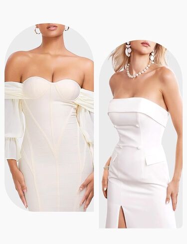 Longline Strapless Push Up Bras for Women Multiway Padded Uplift Corset Lace Bra Underwire Support in Kuwait