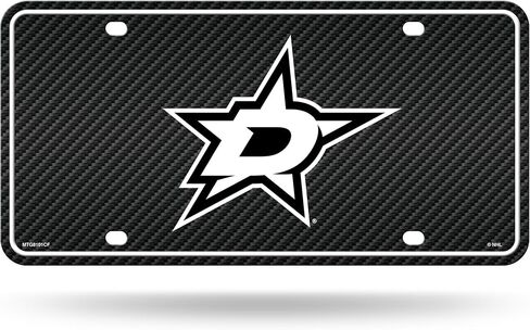 Rico Industries NHL Florida Panthers Carbon Fiber Metal Auto Tag 8.5" x 11" - Great for Truck/Car/SUV in Saudi Arabia