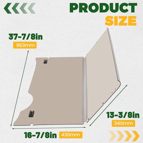 ECOTRIC Clear Windshield Compatible with 2008-Present/Current for EZGO RXV Model Impact Resistant Windshield for EZGO RXV Golf Cart(2008&UP) Folding Style in Kuwait