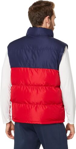 U.S. POLO ASSN. Men's USPA Color-Block Puffer Vest in Saudi Arabia