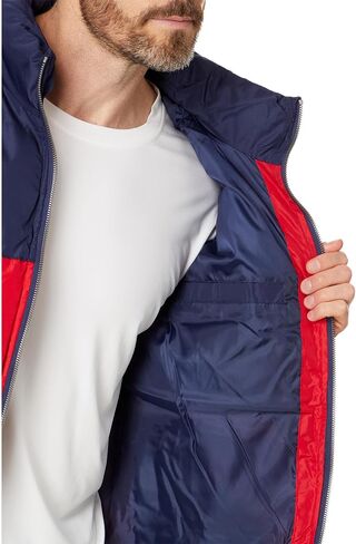 U.S. POLO ASSN. Men's USPA Color-Block Puffer Vest in Saudi Arabia