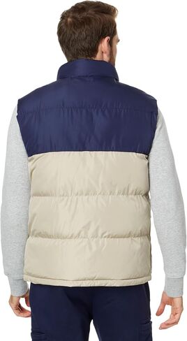 U.S. POLO ASSN. Men's USPA Color-Block Puffer Vest in Saudi Arabia