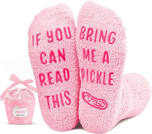 Zmart Crazy Novelty Silly Boys Socks Kids Socks, Funny Pickle Gifts Pickle Socks, Blue in Saudi Arabia