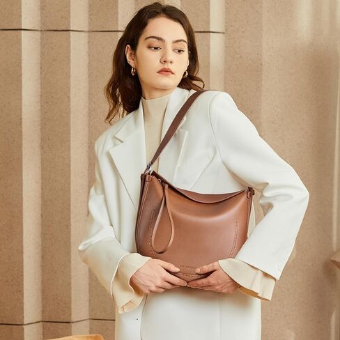 BOSTANTEN Shoulder Bag for Women Trendy Crossbody Purses Vegan Leather Handbag With Adjustable Strap in Saudi Arabia