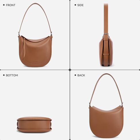 BOSTANTEN Shoulder Bag for Women Trendy Crossbody Purses Vegan Leather Handbag With Adjustable Strap in Saudi Arabia