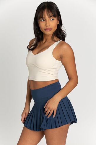GOLD HINGE Lined Crop Bra Top in Saudi Arabia