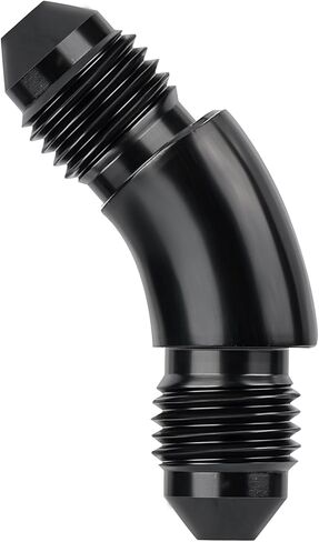 EVIL ENERGY 6AN Male to 6AN Male 90 Degree One Piece Full Flow Swivel Coupler Union Fitting Adapter Aluminum in Saudi Arabia