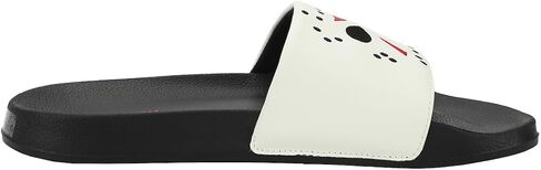 Bioworld Friday the 13th Jason's Mask Men's Glow-in-the-Dark Slide Sandal in Saudi Arabia