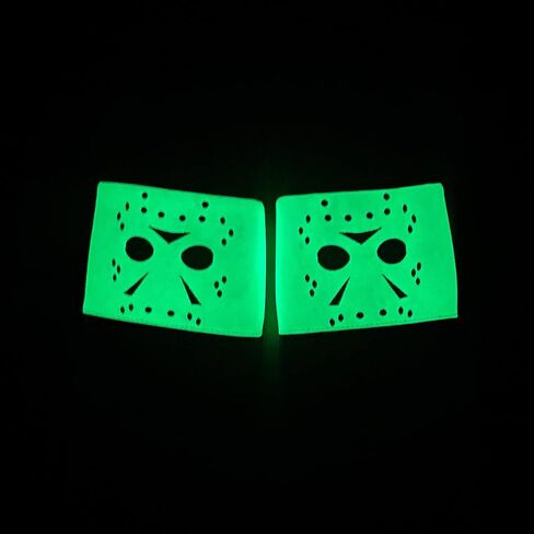 Bioworld Friday the 13th Jason's Mask Men's Glow-in-the-Dark Slide Sandal in Saudi Arabia
