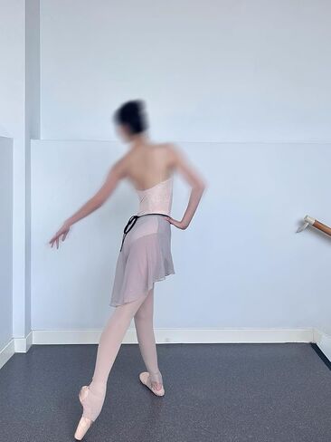 Women's Ballet Skirt Tie-Up One-Piece Skirt with Sparkling Sequins in Saudi Arabia