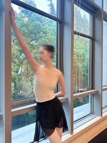 Women's Ballet Skirt Tie-Up One-Piece Skirt with Sparkling Sequins in Saudi Arabia