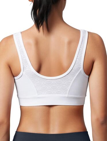 Yvette Sports Bras for Women Lightweight Series Yoga Bras Soft U Back Workout Tops with Detachable Pads in Saudi Arabia