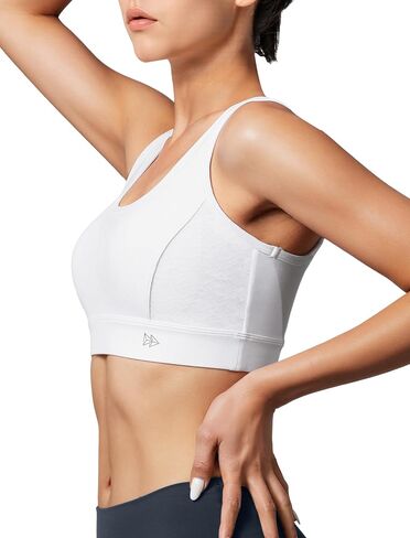 Yvette Sports Bras for Women Lightweight Series Yoga Bras Soft U Back Workout Tops with Detachable Pads in Saudi Arabia