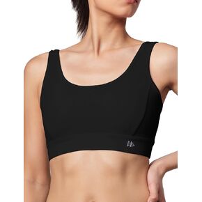 Yvette Sports Bras for Women Lightweight Series Yoga Bras Soft U Back Workout Tops with Detachable Pads