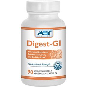 AST Enzymes Digest-GI Digestive Enzyme - Digestion and Bloating Relief for Women and Men - 90 Vegetarian Capsules