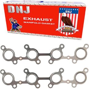 DNJ EG970 Exhaust Manifold Gasket Set for 1990-2000 Lexus LS400 SC400 4.0L V8 32V DOHC 3969cc