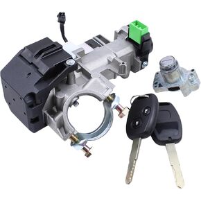 MOTOKU Ignition Switch and Door Lock Cylinder Assembly with 2 Keys for Honda Pilot 2009-2015