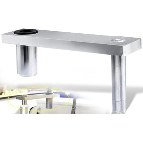 7062-3 Zinc-Plated Steel 6-Inch Swivel Offset Marine Boat Seat Mount, Offset Boat Seat Pedestal