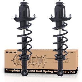 MOSTPLUS Rear Shocks Struts Compatible for 2004 2005 2006 2007 2008 2009 Toyota Prius 172394L 172394R Coil Spring Shock Absorbers
