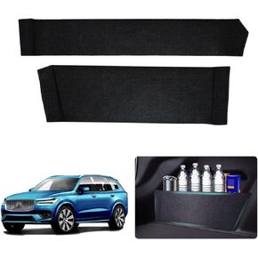 Rear Trunk Organizer Side Divider Sticker fit for 2016-2024 Volvo XC90 Trunk Side Storage Baffle Partition Board for Volvo XC90 Accessories 2PCS