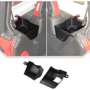jecar well storage storage strunk منظم 2024+ jeep wrangler jl jl jlu 4-door incsories black (Trunk Storage l & r)