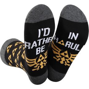 G2TUP Cartoon Gamer Socks World Homps I Be Be in Socks Gamer Merch