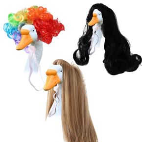 3pcs porch goose bows ، 3 Style Style Funny Lawn تمثال مستعار لـ 17in و 23 ousey ملابس الشرفة