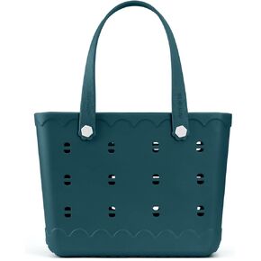 Large Rubber Beach Tote Bag | Durable Rubber Bag Waterproof Washable Versatile Modern Tote Bags