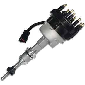 Ignition Distributor with Black Cap & Rotor Fits Ford Mustang LTD Lincoln Continental Mercury Capri V8 5.0L 1986-1993(OE: DST2892A)