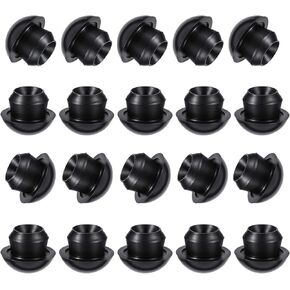 20 Pcs Floor Bottle Jack Oil Filler Plug, 9 mm Black Horizontal Jack Plugs Rubber Hydraulic Filler Bung for Oil Reservoir Hole Accessories