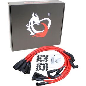 AIP Electronics Dragon Fire Race Series High Performance Ignition Spark Plug Wire Set Compatible with 1996-2000 GM GMC V8 5.7L OEM Fit PWJ104