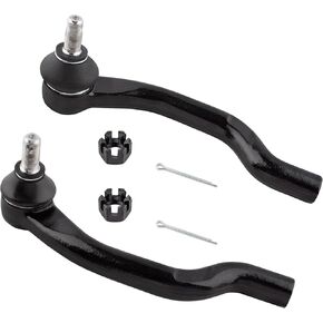 Boxi 2PCS Front Outer Tie Rod End Links Fit for Acura TSX 2009 2010 2011 2012 2013 2014 / for Honda Accord 2008 2009 2010 2011 2012 | ES800460 ES800459
