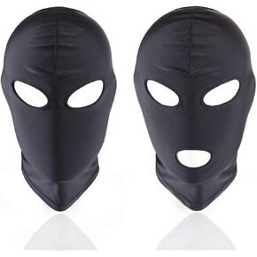 Full Cover Spandex Zentai Hood Mask Elastic Breathable Halloween Costume Hood Mask