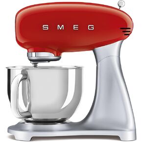 خلاط بحامل أحمر ريترو من Smeg 50