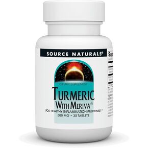 Source Naturals Turmeric with Meriva, for Healthy Inflammatory Response*, 500mg - 30 Tablets