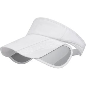 Retractable Wide Brim Visor Cap Open Top Hat Golf Tennis Running Cycling Hiking Outdoor Workout Summer Sun Hat