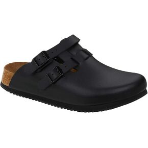 Birkenstock Kay Super Grip Leather Black - Professional Shoes for Women & Mens US M 13