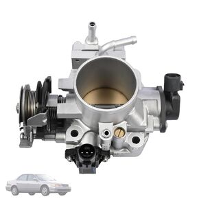 Car Throttle Body with Sensor(MAP TPS) 16400-PAA-A61 Compatible with Honda Accord EX LX SE 2.3L 1998 1999 2000 2001 2002 16400PAAA61